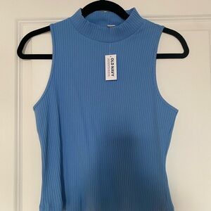 Old Navy Women's Blue Sleeveless Top